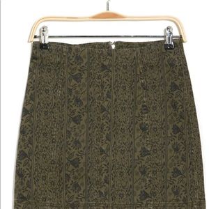 Free People Modern Femme Denim Miniskirt NWT